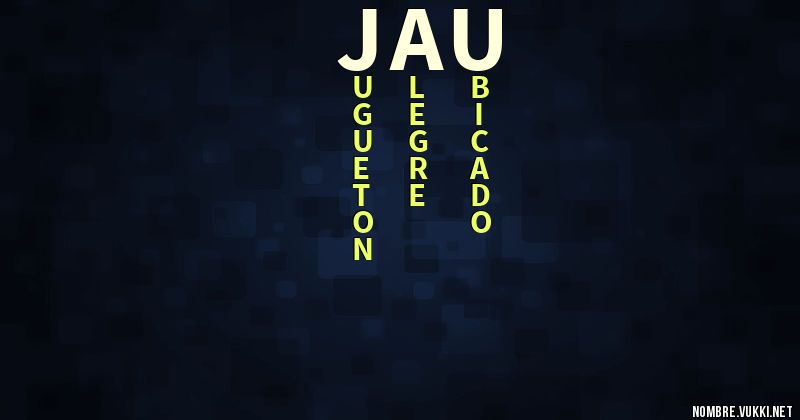Acróstico jau