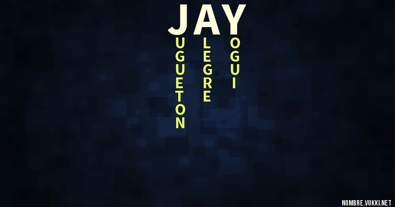 Acróstico jay