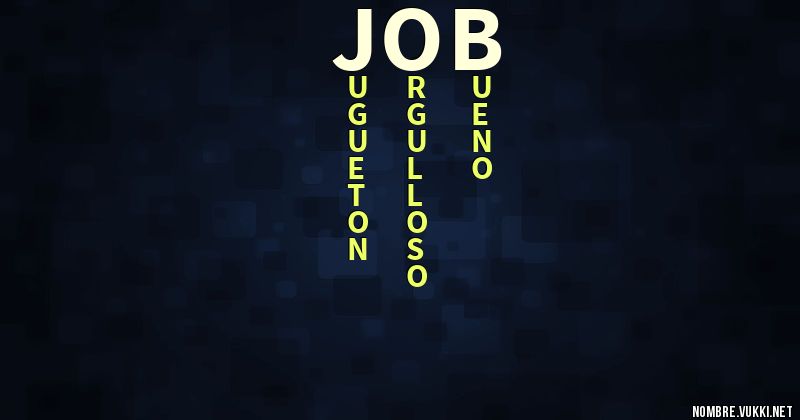 Acróstico job