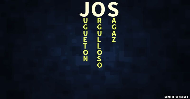 Acróstico jos