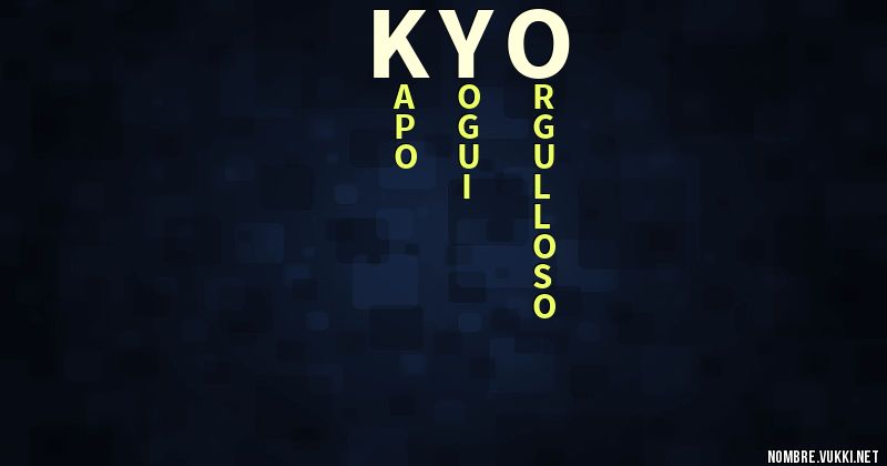 Acróstico kyo
