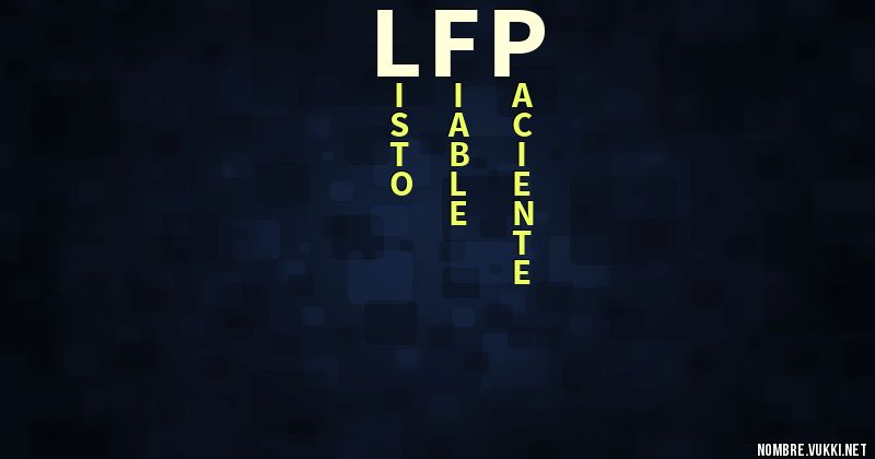 Acróstico lfp