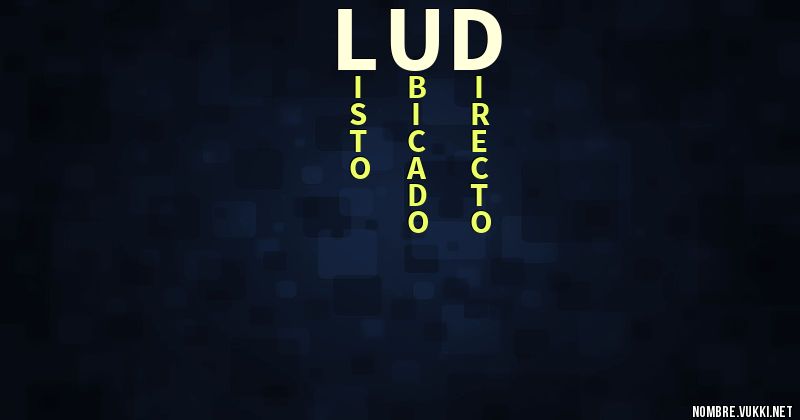 Acróstico lud