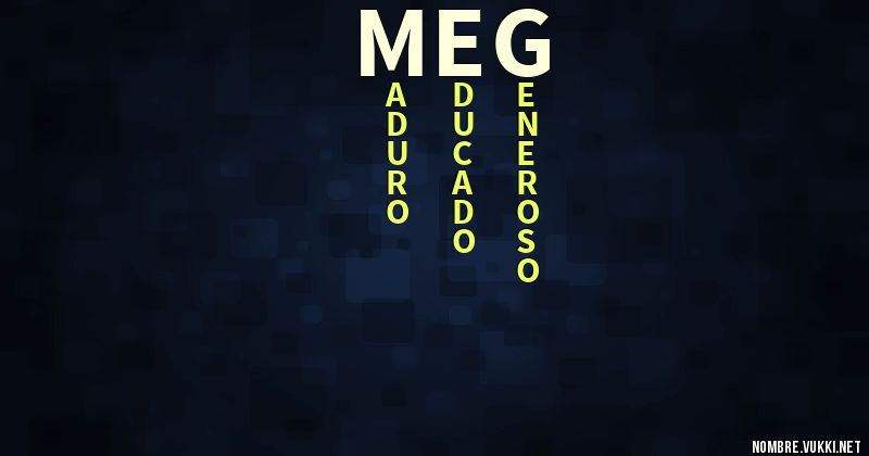 Acróstico meg