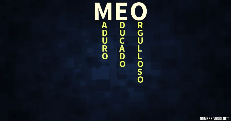 Acróstico meo