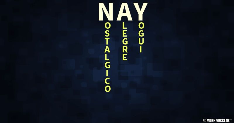 Acróstico nay