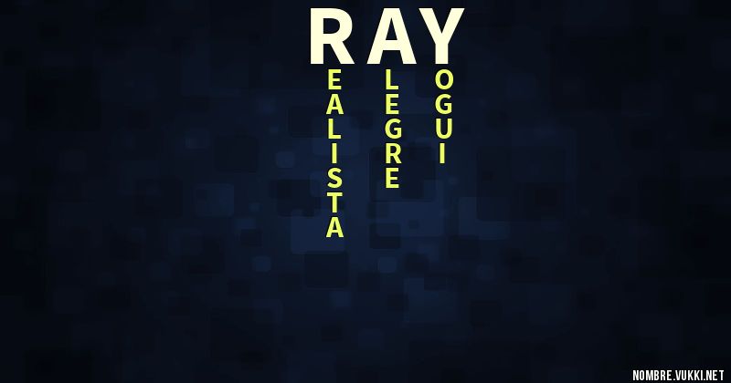 Acróstico ray