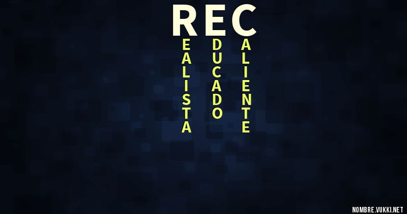 Acróstico rec