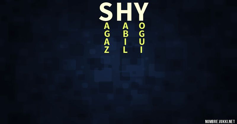 Acróstico shōyō