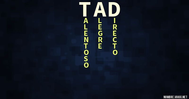 Acróstico tad