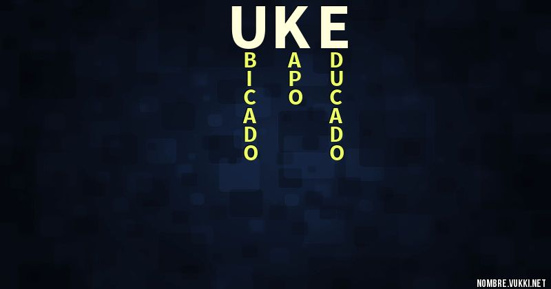 Acróstico uke