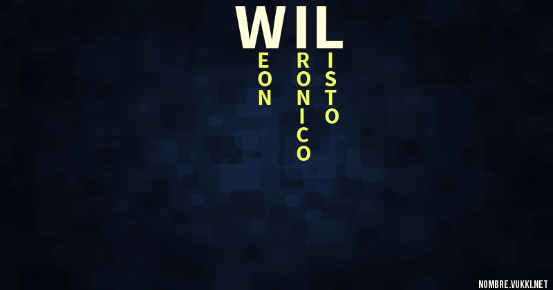 Acróstico wil