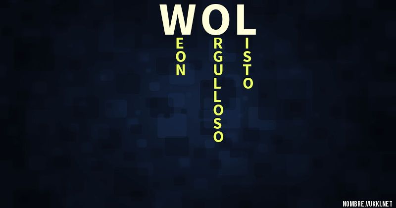 Acróstico wol