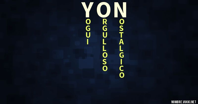 Acróstico yon