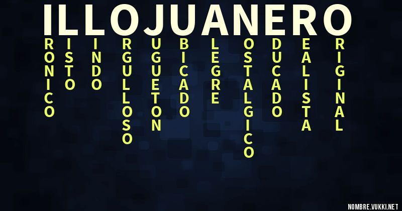 Acróstico illojuanero