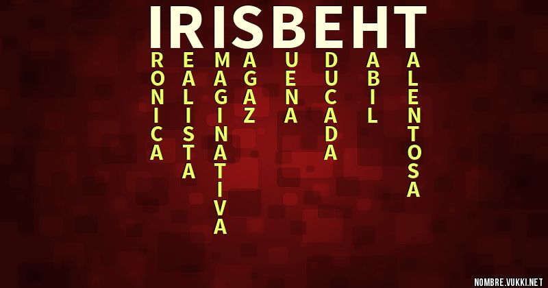 Acróstico irisbeht