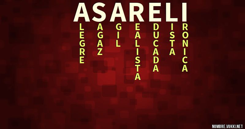 Acróstico asareli