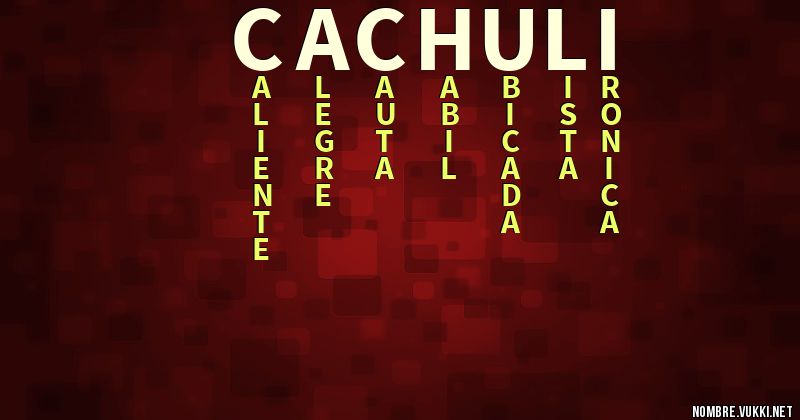 Acróstico cachuli