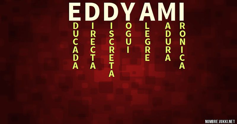 Acróstico eddyami