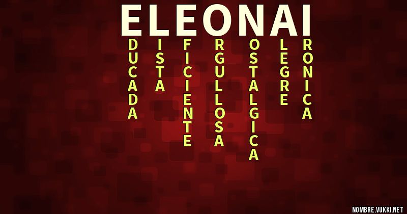 Acróstico eleonai