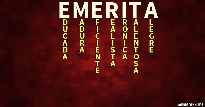 Acróstico emérita