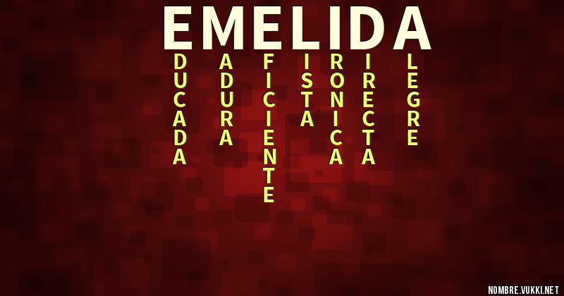 Acróstico emelida