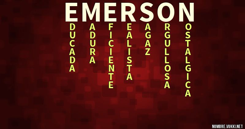 Acróstico emerson