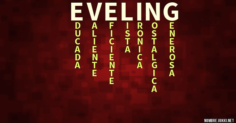 Acróstico eveling