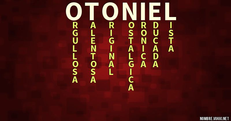 Acróstico otoniel