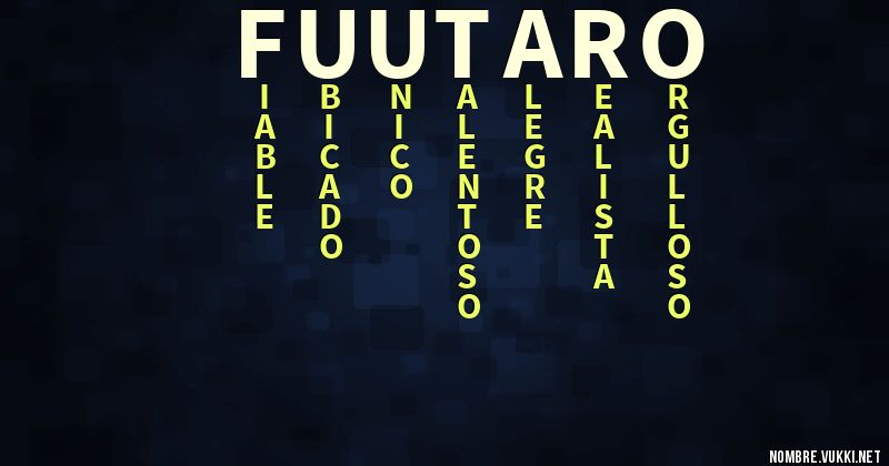 Acróstico fuutaro