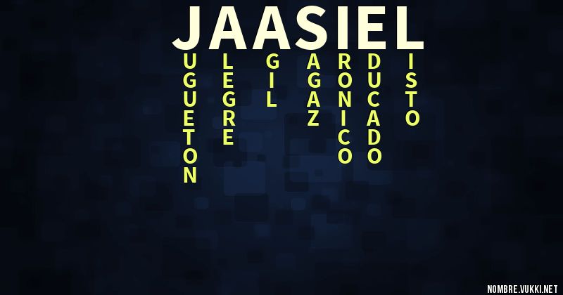 Acróstico jaasiel
