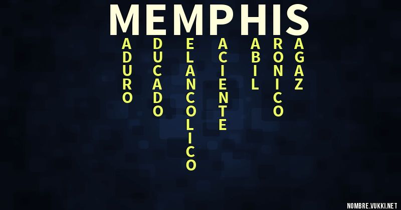 Qu Significa Memphis