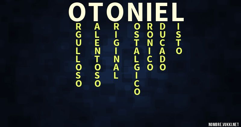 Acróstico otoniel