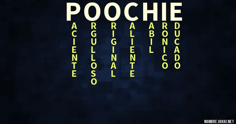 Acróstico poochie