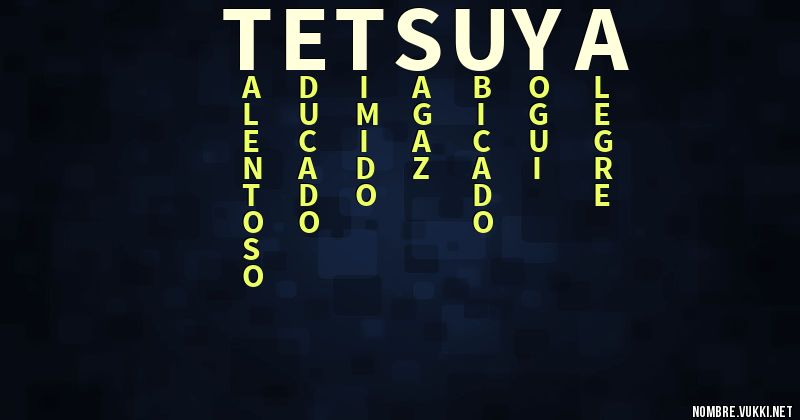 Acróstico tetsuya