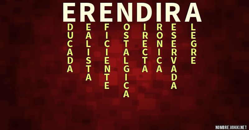 Acróstico eréndira
