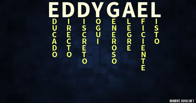 Acróstico eddy gael