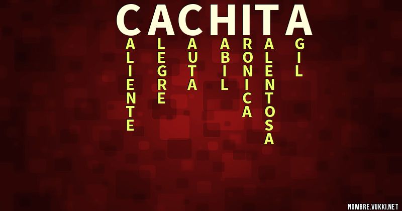 Acróstico cachita
