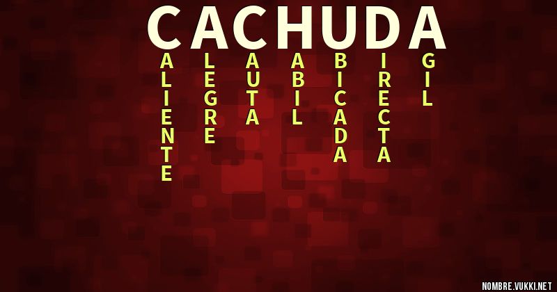 Acróstico cachuda