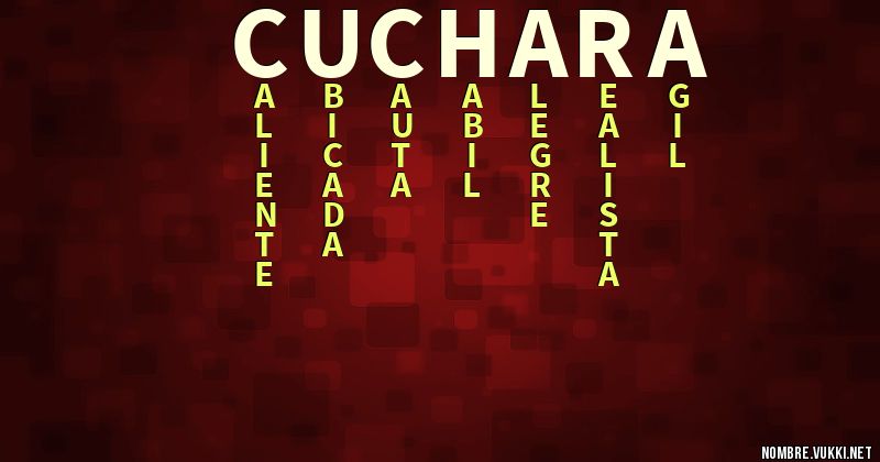Acróstico cuchara