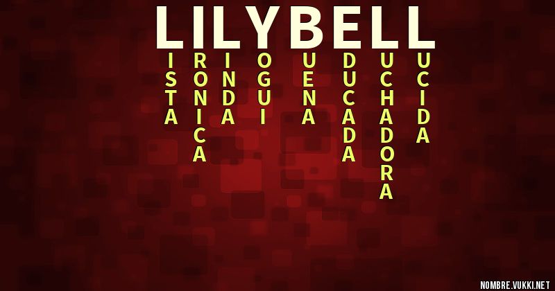 Acróstico lilybell