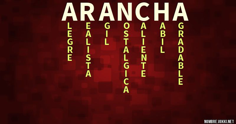 Acróstico arancha