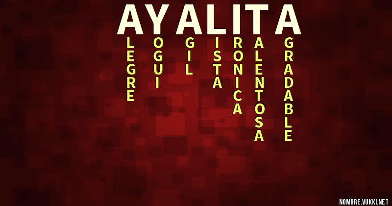 Acróstico ayalita