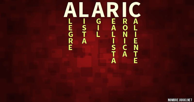 Acróstico alaric