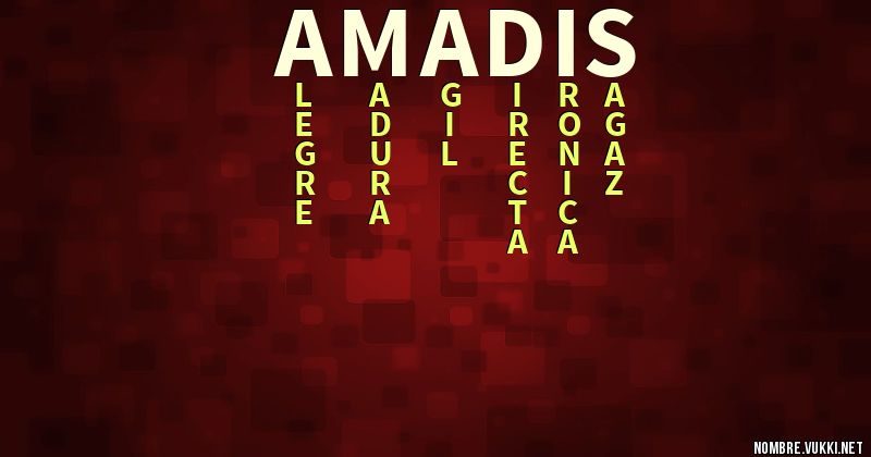 Acróstico amadis