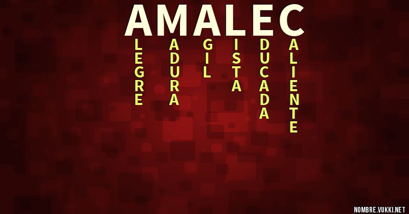 Acróstico amalec