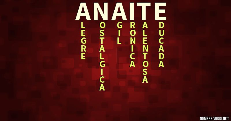 Acróstico anaite