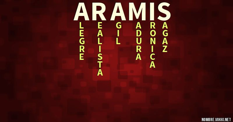Acróstico aramis
