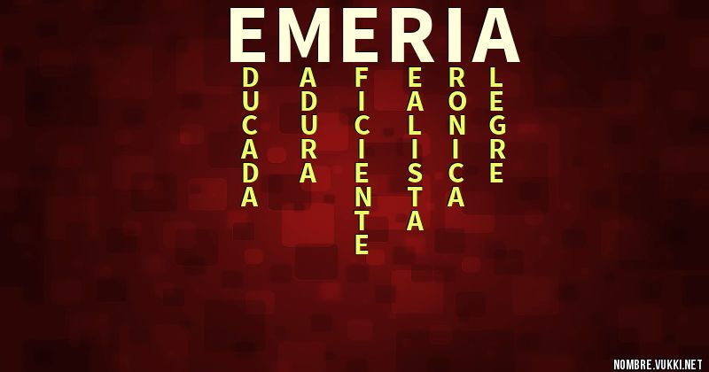 Acróstico emeria