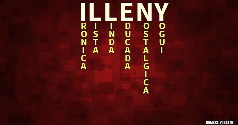 Acróstico illeny